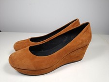 Vagabond Orange Tan Suede