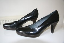 Vagabond court shoes, black